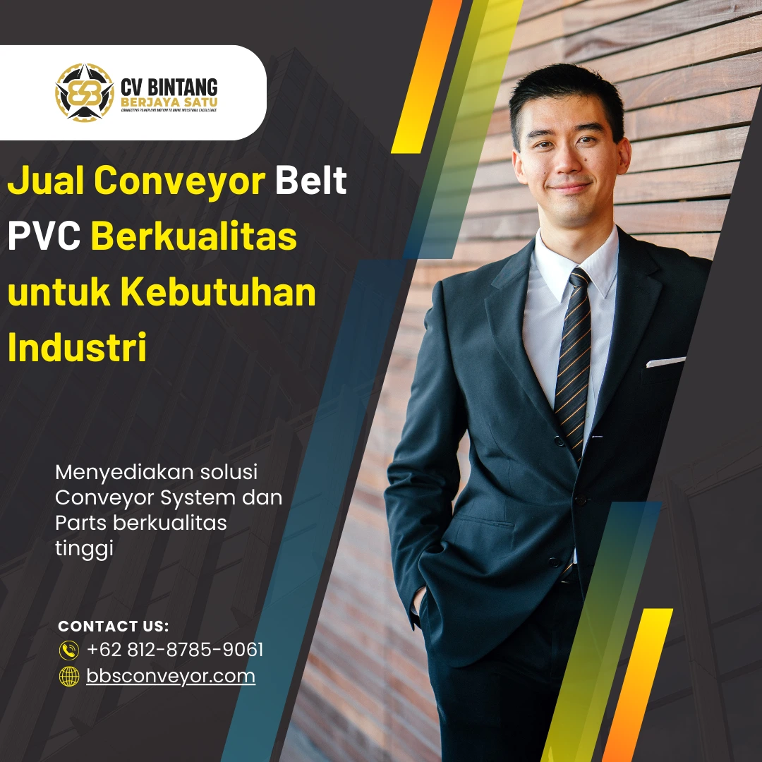 Jual Conveyor Belt PVC Berkualitas untuk Kebutuhan Industri