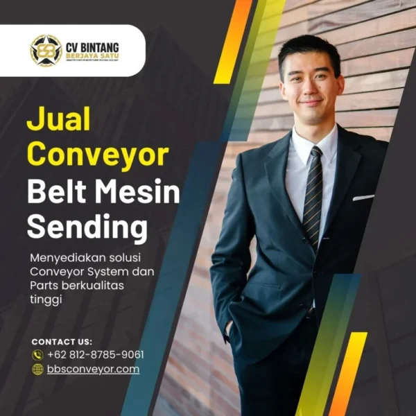 Jual Conveyor belt mesin sending