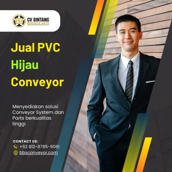Jual PVC Hijau Conveyor