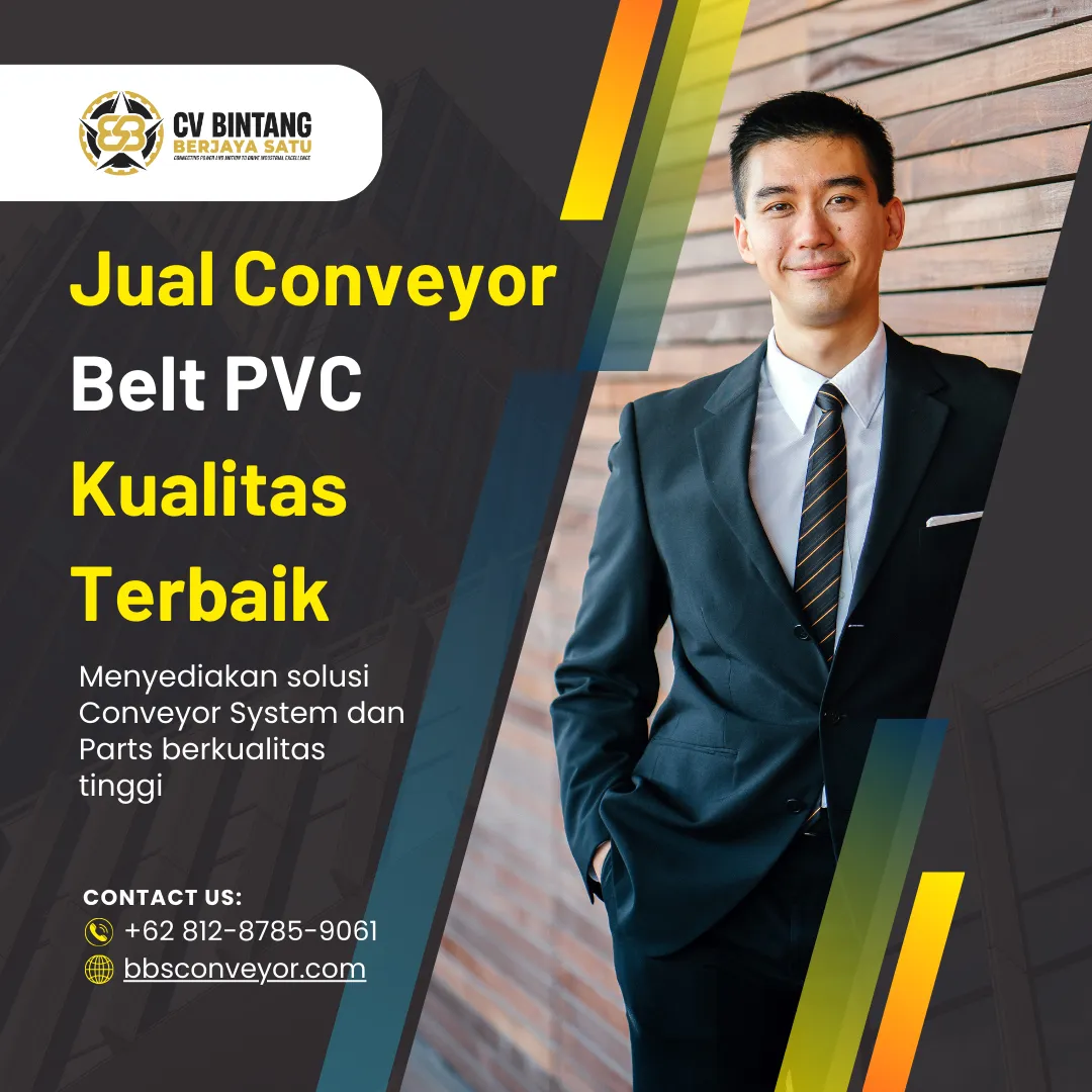 Jual conveyor belt PVC kualitas terbaik