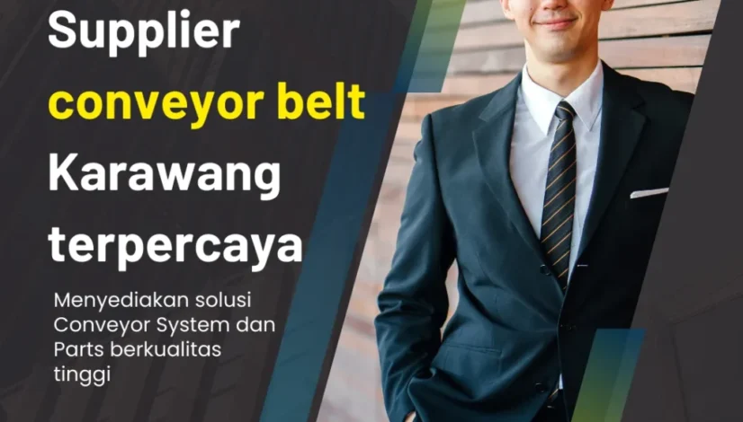 Supplier conveyor belt Karawang terpercaya