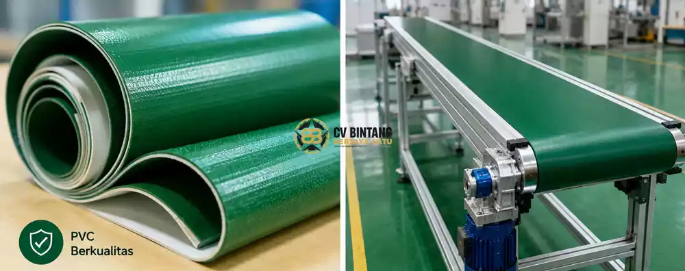 Jual Conveyor Belt Hijau