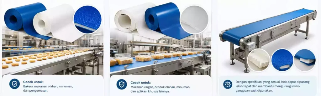 Supplier Conveyor Makanan Jakarta
